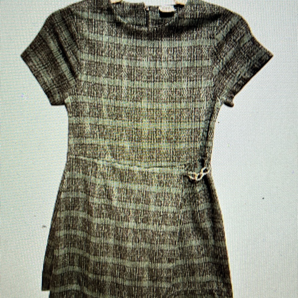 Zara Kids Checkered One Piece - Black and White
